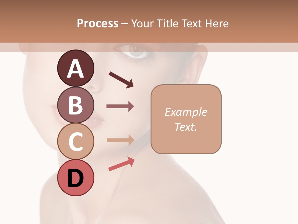 Person Skin Posing PowerPoint Template