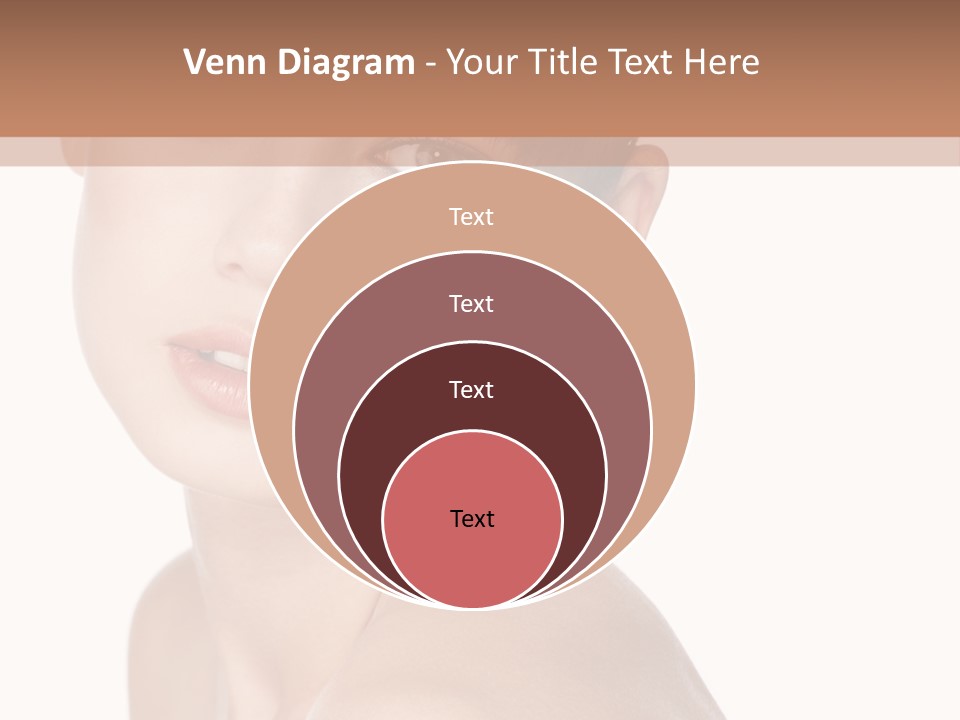 Person Skin Posing PowerPoint Template