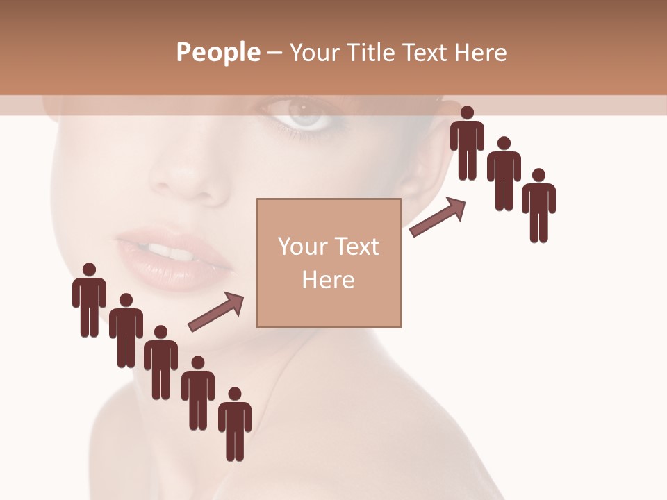Person Skin Posing PowerPoint Template