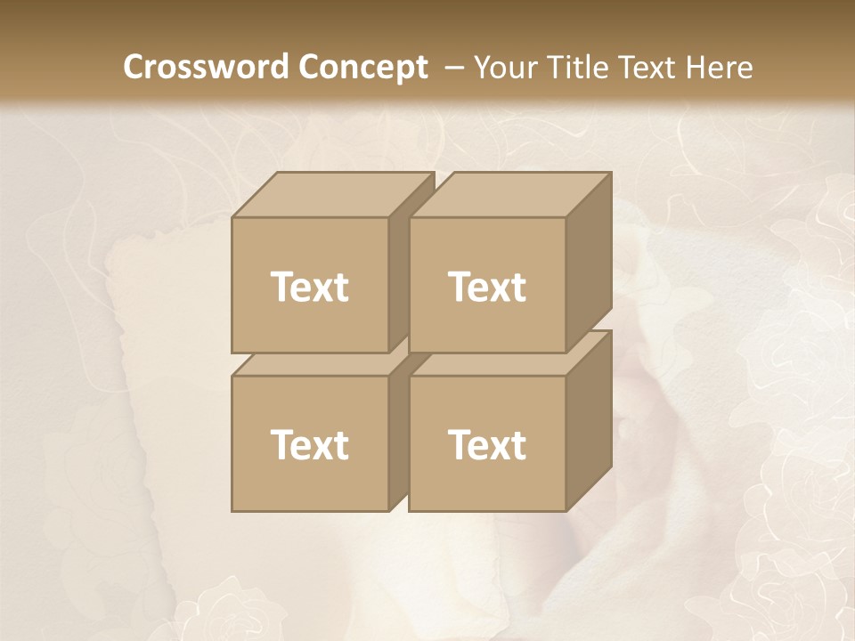 Birthday Scrapbook Art PowerPoint Template