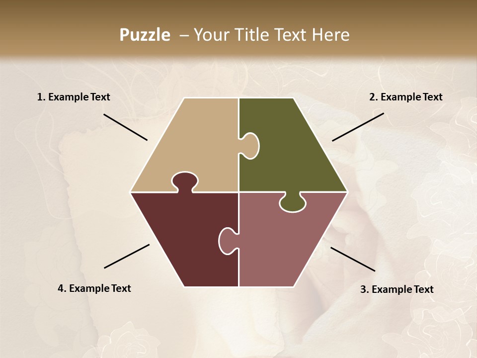 Birthday Scrapbook Art PowerPoint Template