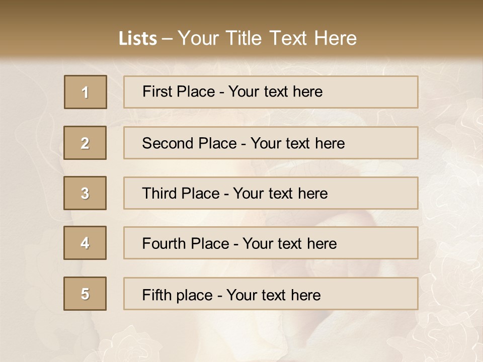 Birthday Scrapbook Art PowerPoint Template