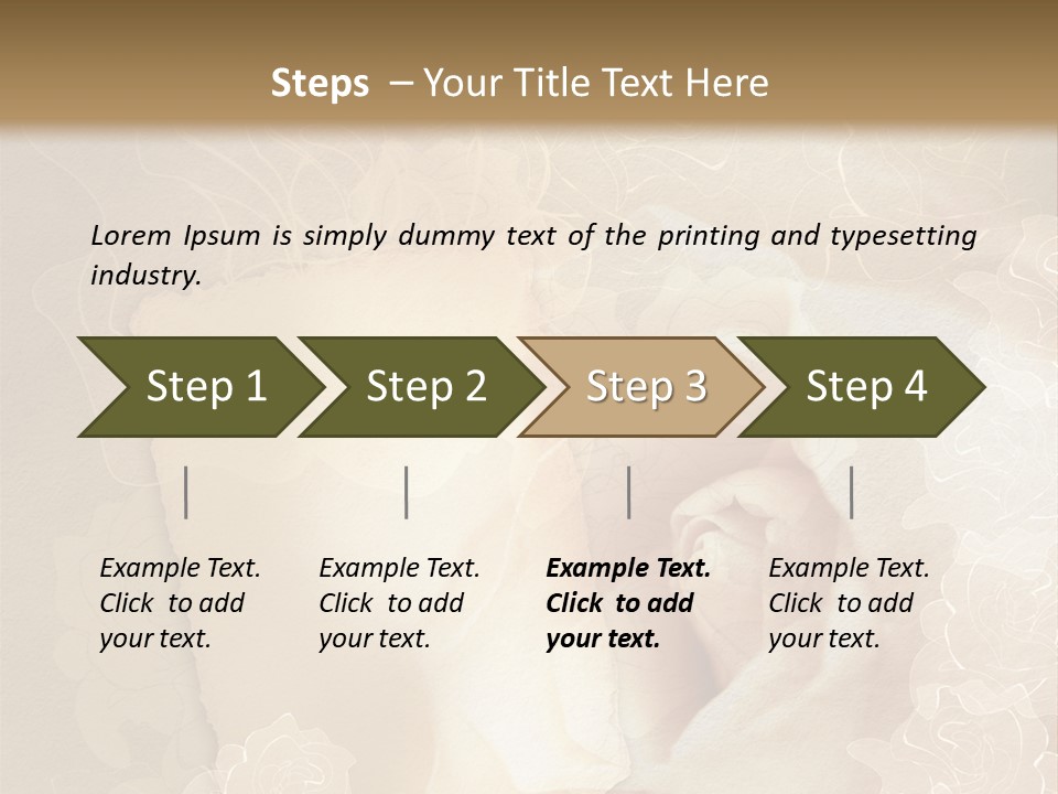 Birthday Scrapbook Art PowerPoint Template