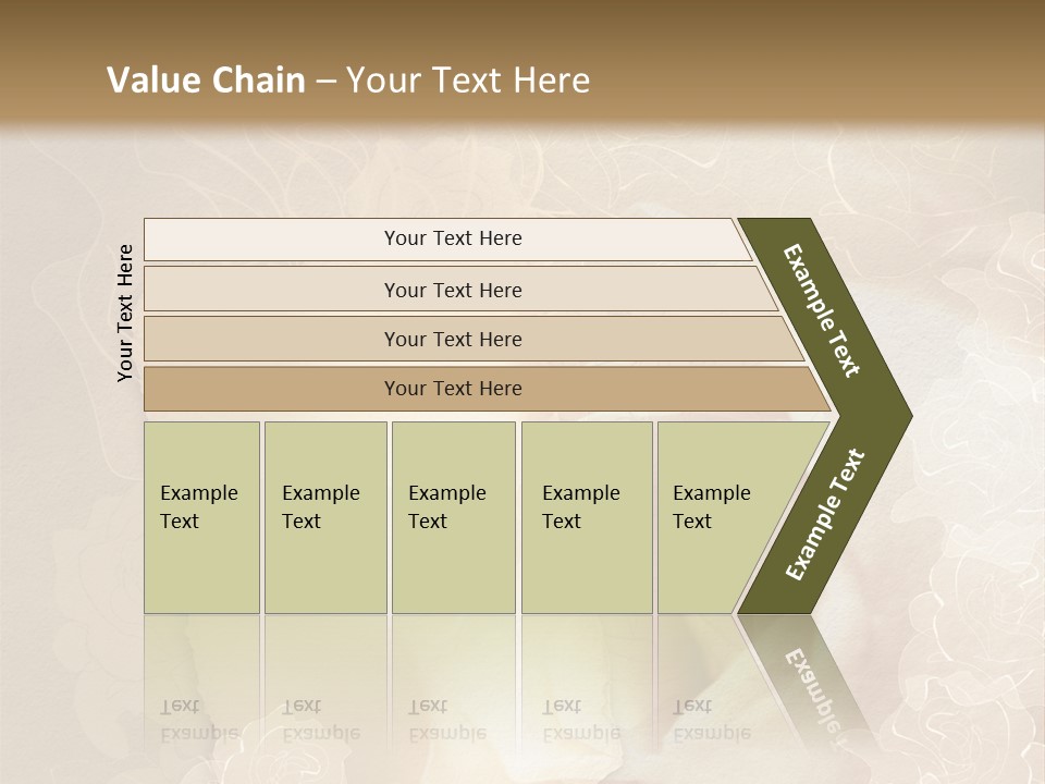 Birthday Scrapbook Art PowerPoint Template