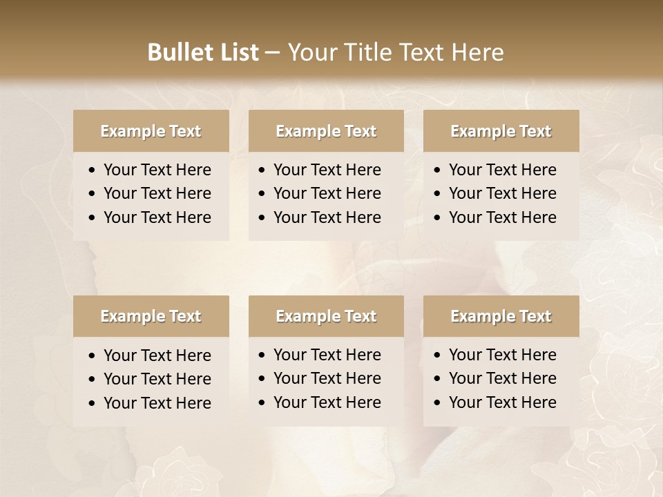 Birthday Scrapbook Art PowerPoint Template