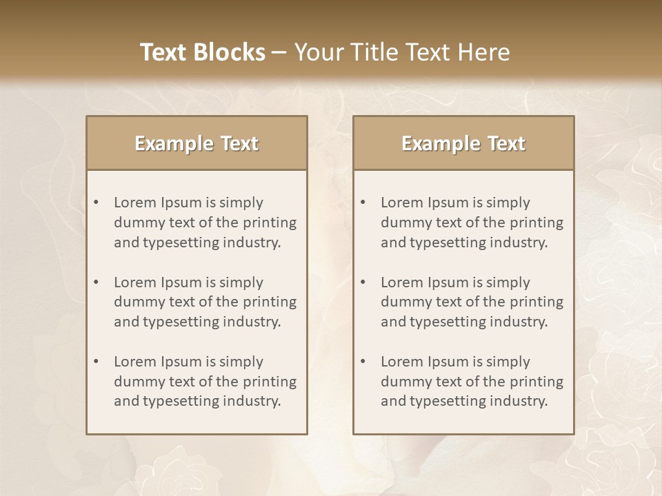 Birthday Scrapbook Art PowerPoint Template