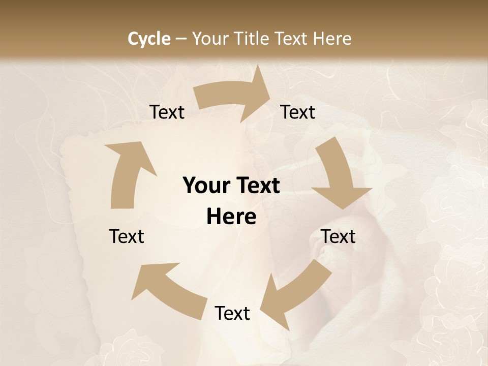 Birthday Scrapbook Art PowerPoint Template