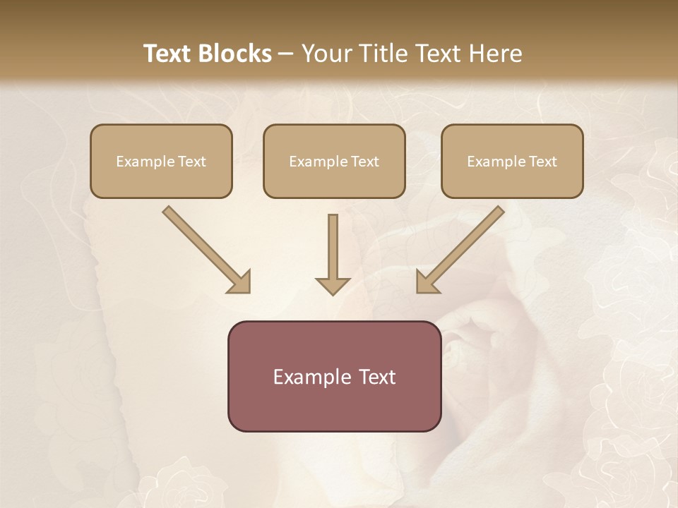 Birthday Scrapbook Art PowerPoint Template