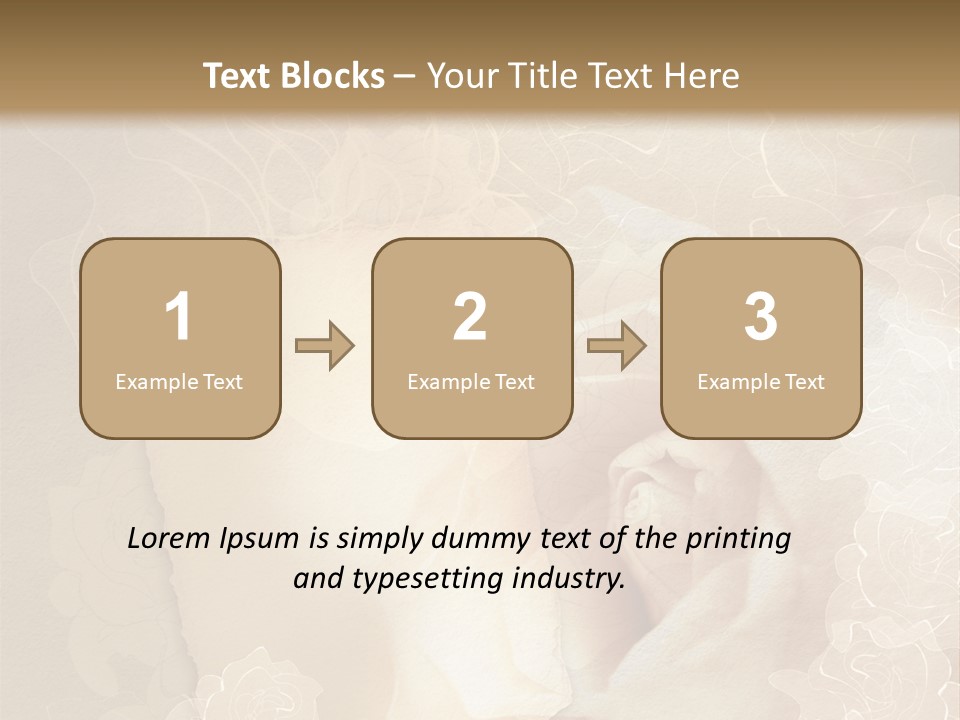 Birthday Scrapbook Art PowerPoint Template