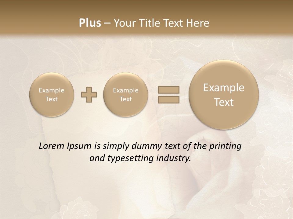 Birthday Scrapbook Art PowerPoint Template