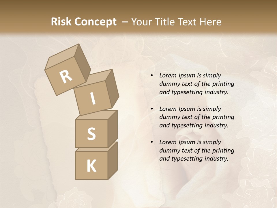 Birthday Scrapbook Art PowerPoint Template