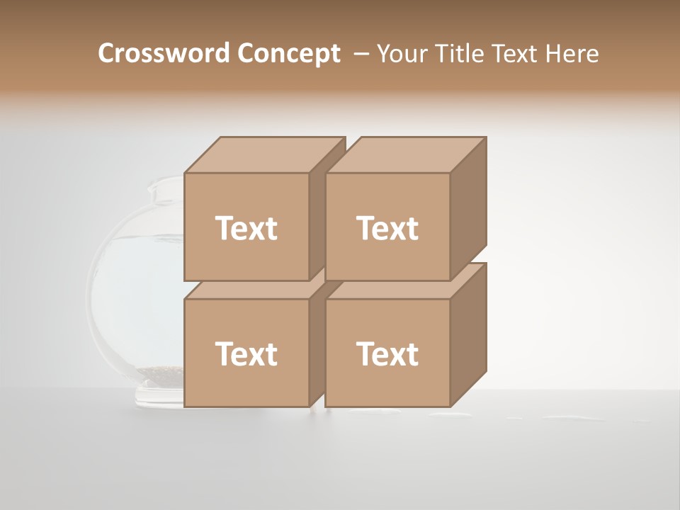 I Olated Blue Leap PowerPoint Template