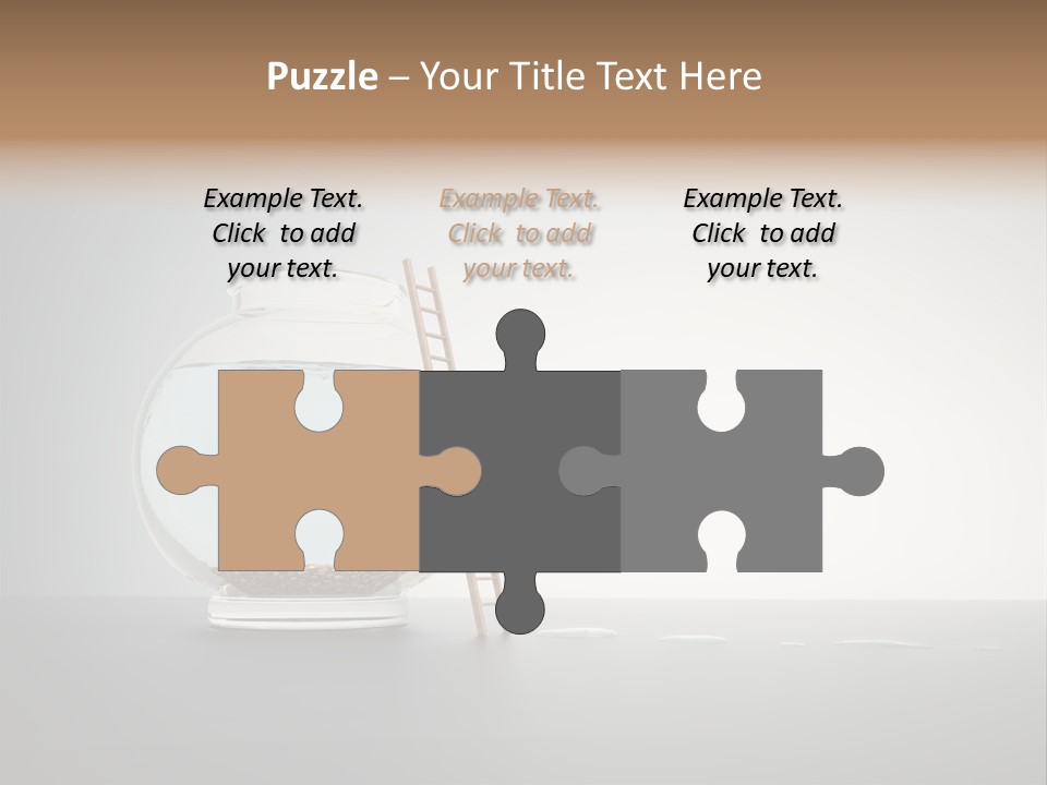 I Olated Blue Leap PowerPoint Template