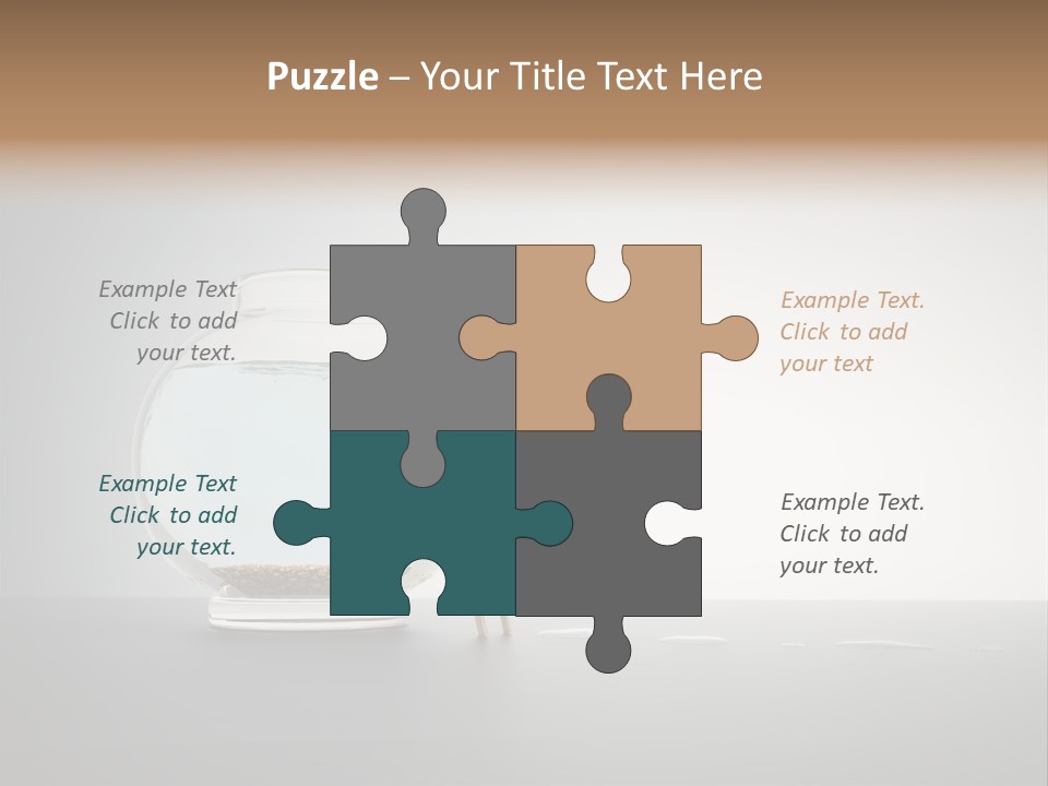 I Olated Blue Leap PowerPoint Template