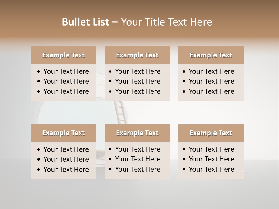I Olated Blue Leap PowerPoint Template