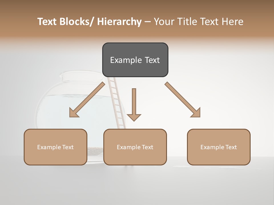 I Olated Blue Leap PowerPoint Template