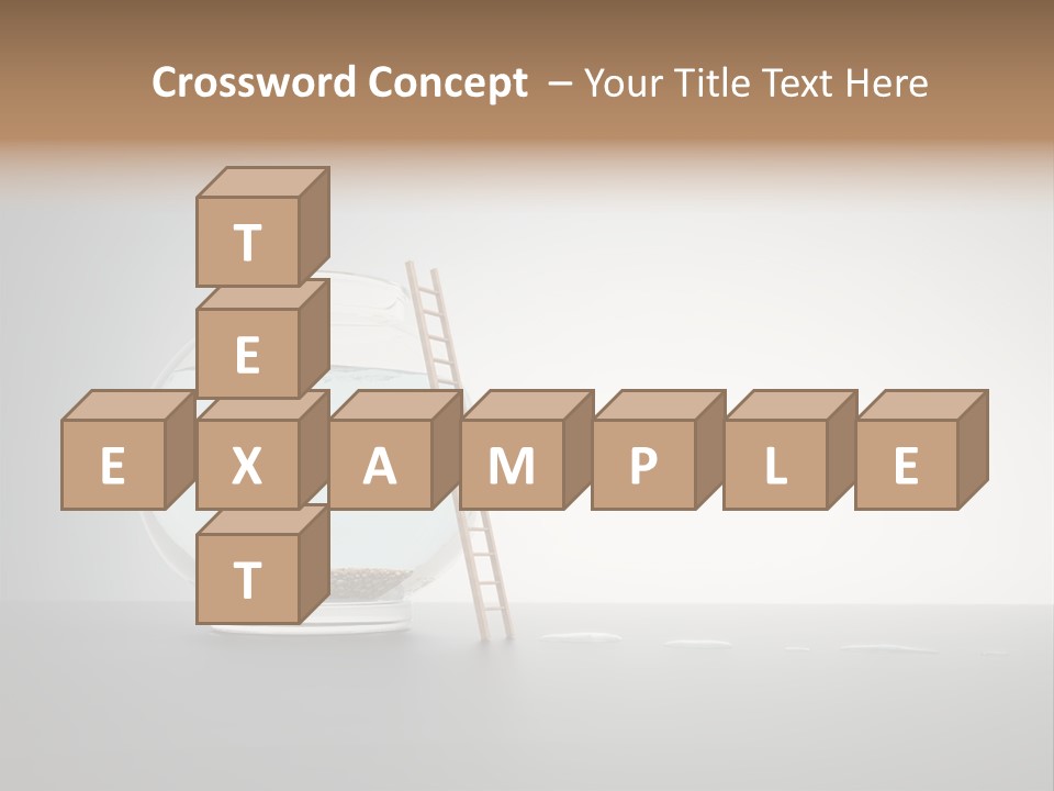 I Olated Blue Leap PowerPoint Template