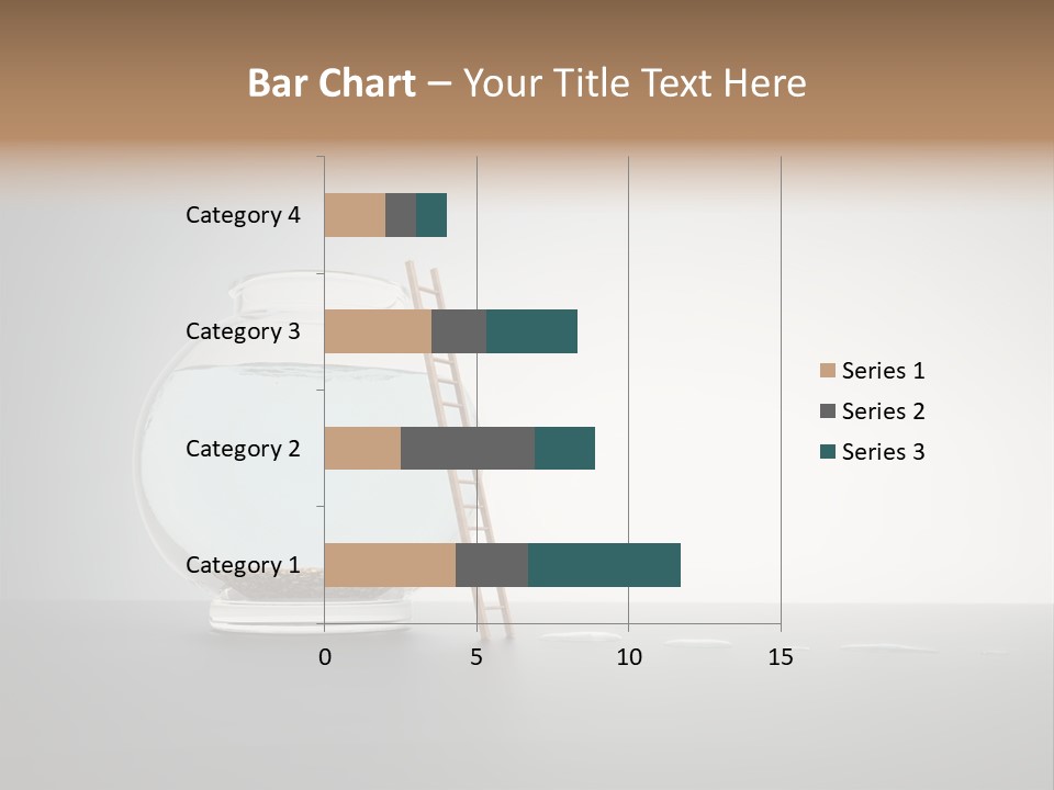 I Olated Blue Leap PowerPoint Template