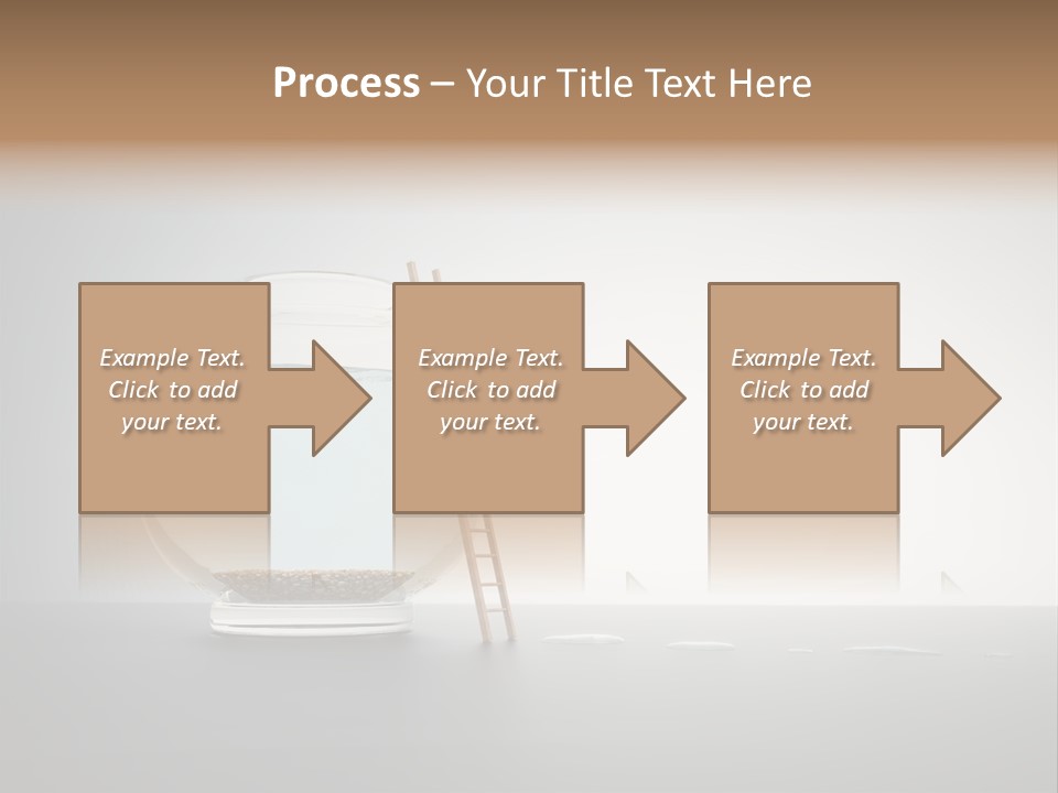 I Olated Blue Leap PowerPoint Template