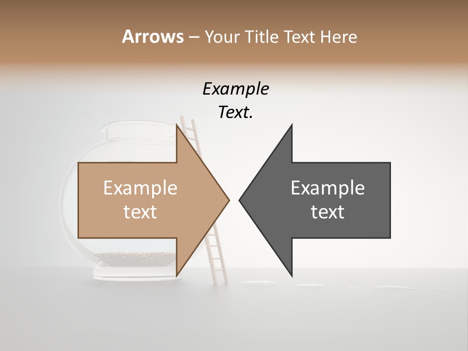 I Olated Blue Leap PowerPoint Template