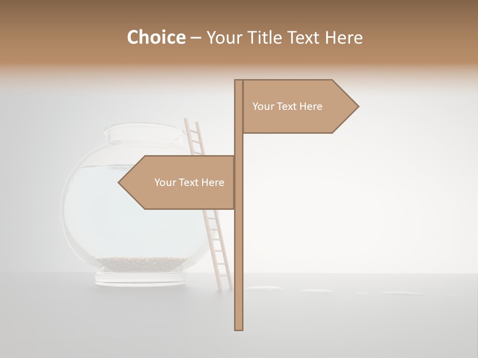 I Olated Blue Leap PowerPoint Template