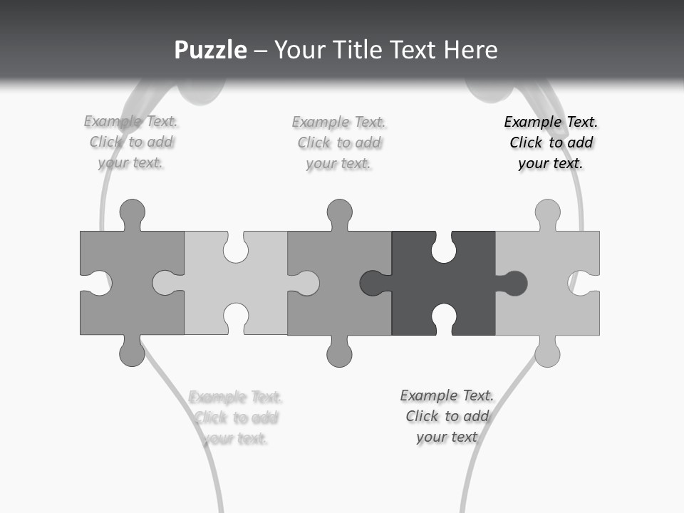 Cord Sound Wire PowerPoint Template