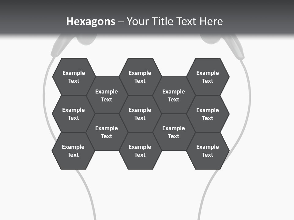 Cord Sound Wire PowerPoint Template