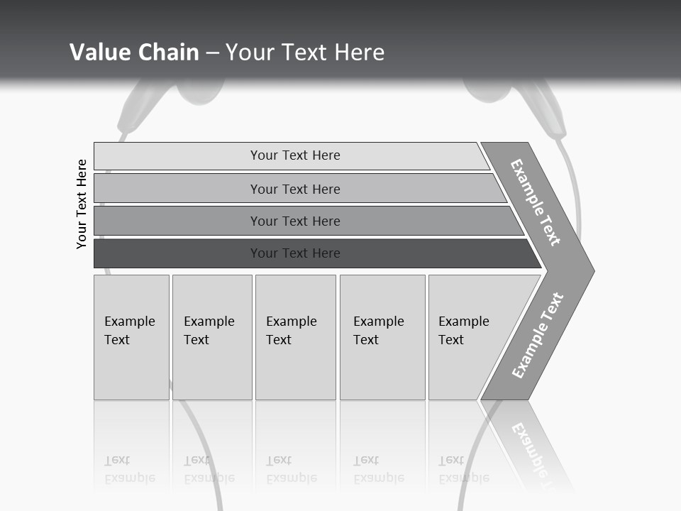 Cord Sound Wire PowerPoint Template