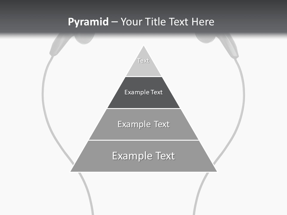 Cord Sound Wire PowerPoint Template