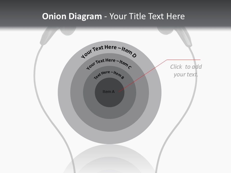 Cord Sound Wire PowerPoint Template