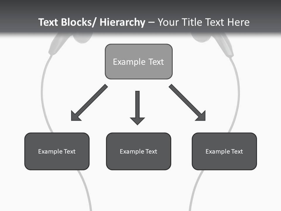 Cord Sound Wire PowerPoint Template