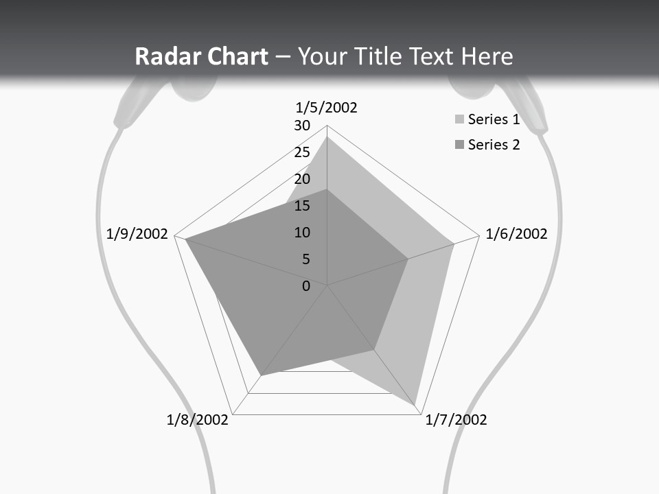 Cord Sound Wire PowerPoint Template