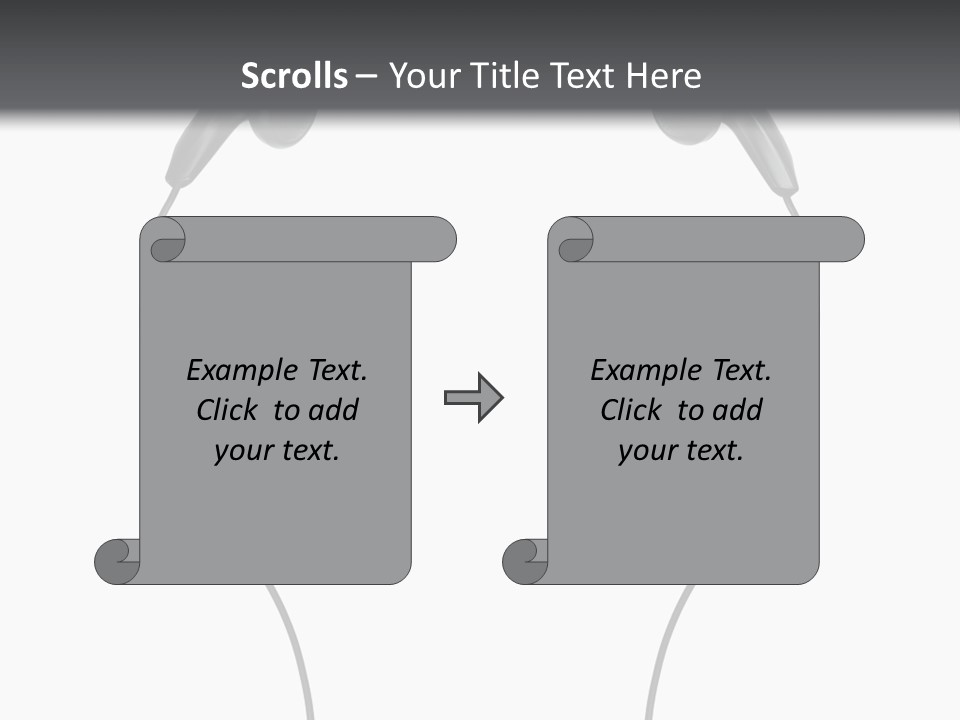 Cord Sound Wire PowerPoint Template