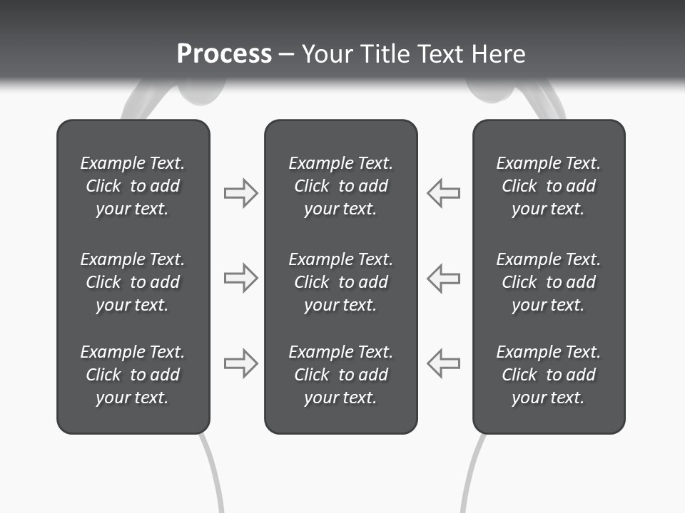 Cord Sound Wire PowerPoint Template