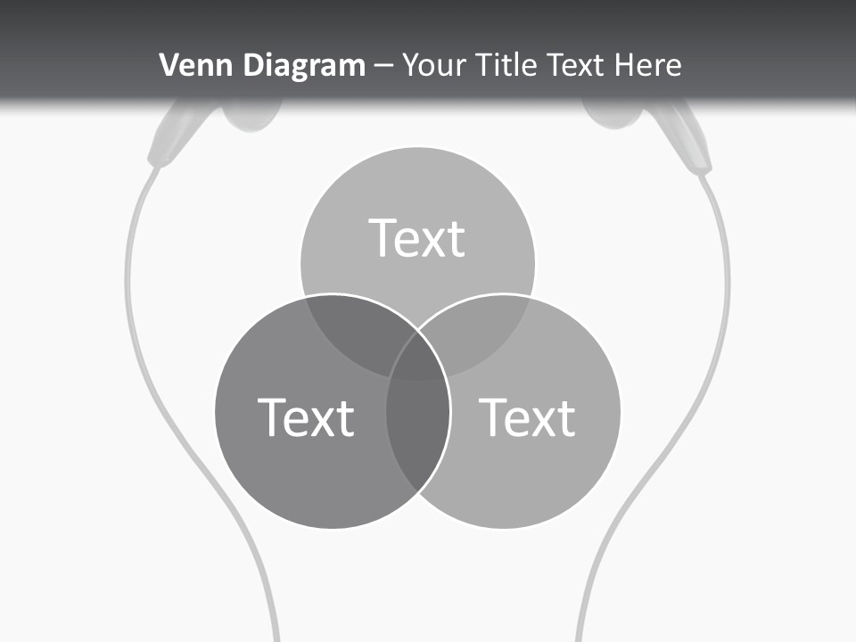 Cord Sound Wire PowerPoint Template