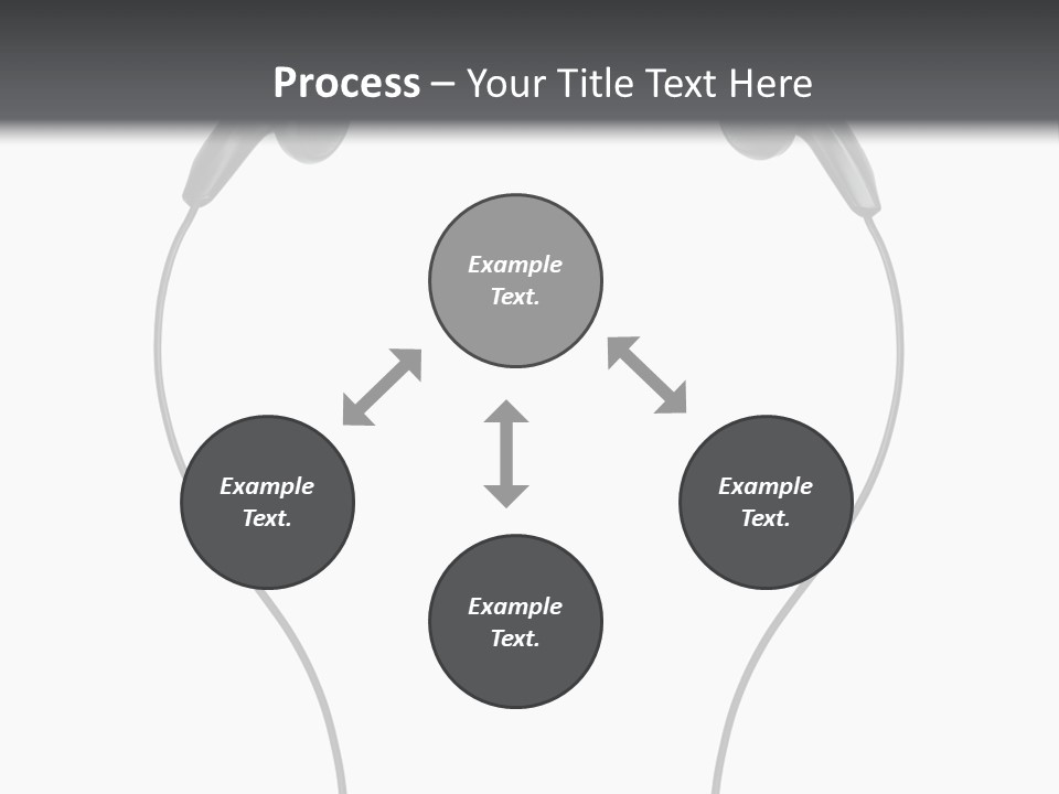 Cord Sound Wire PowerPoint Template