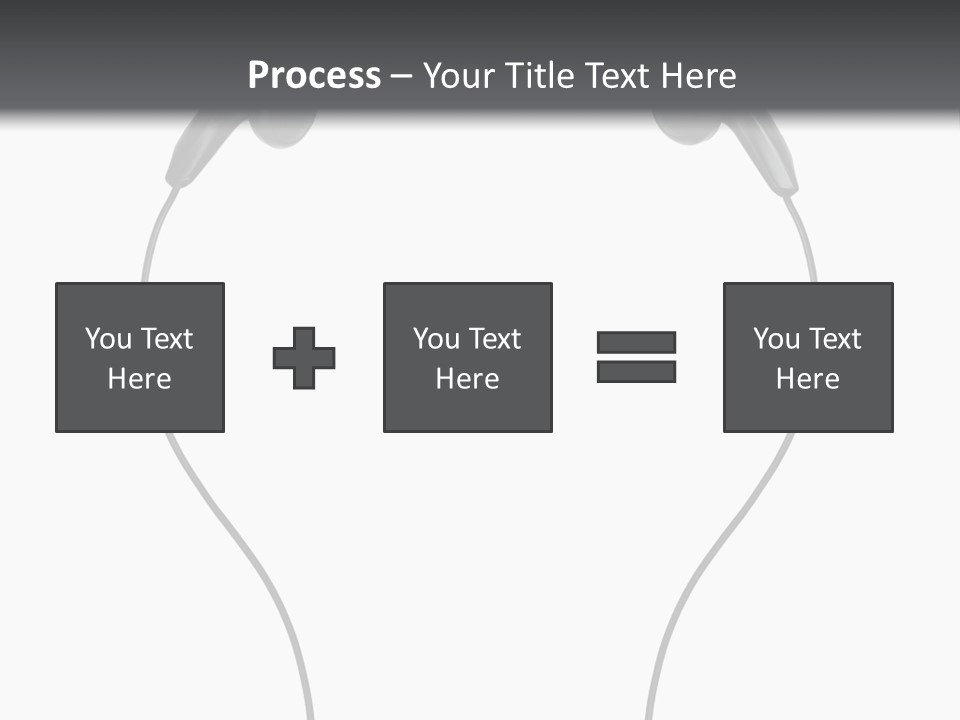 Cord Sound Wire PowerPoint Template