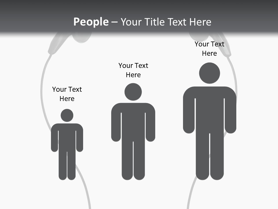 Cord Sound Wire PowerPoint Template