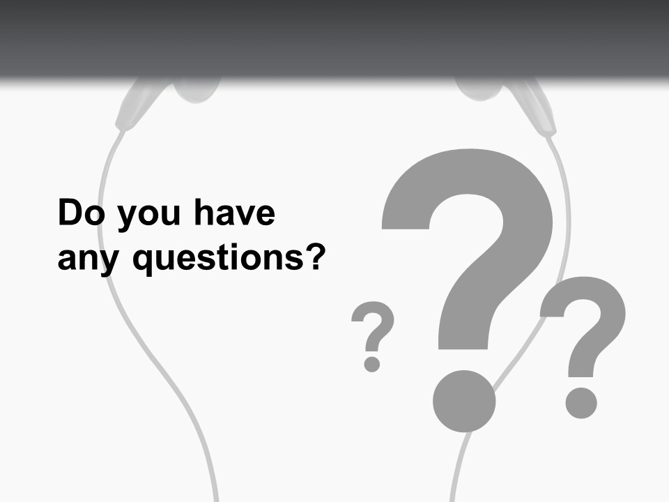 Cord Sound Wire PowerPoint Template