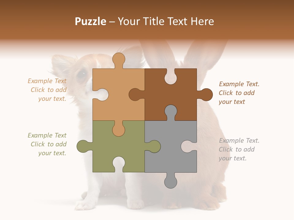 Dog Friendship Animal PowerPoint Template
