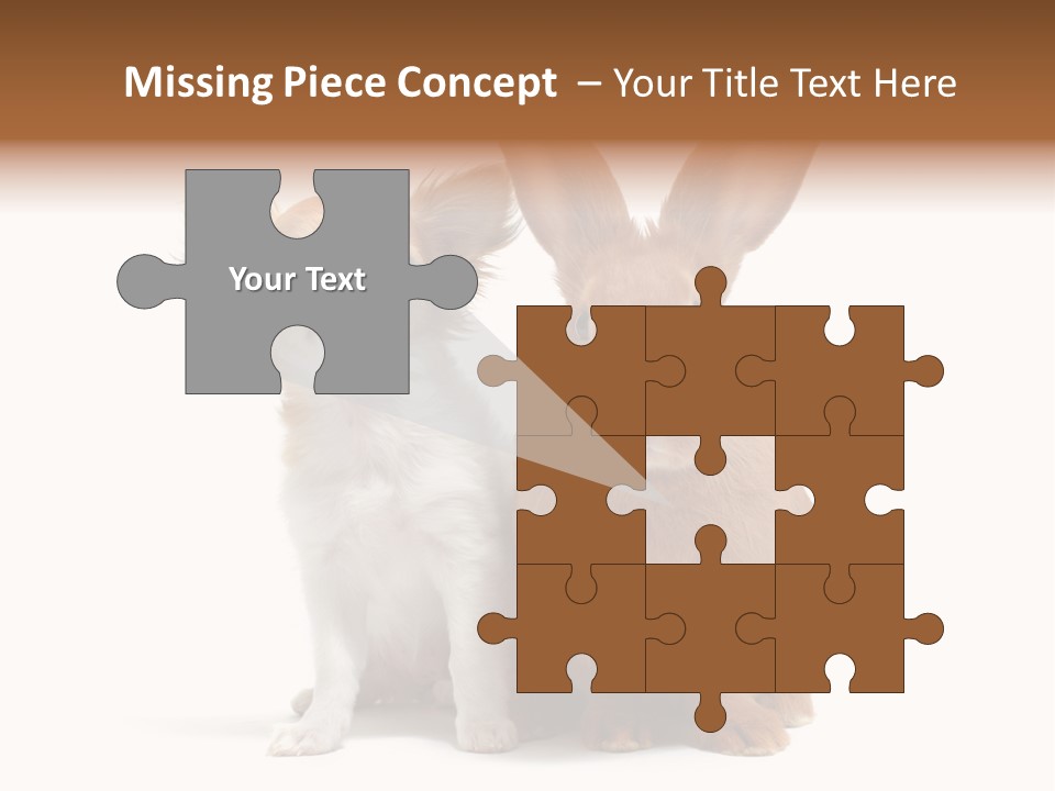 Dog Friendship Animal PowerPoint Template