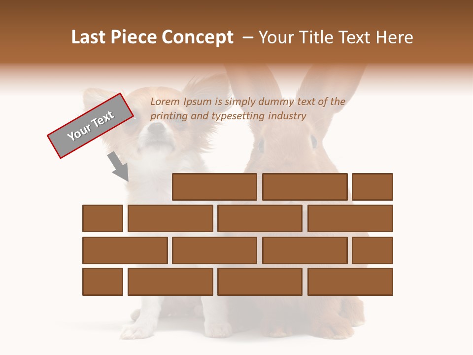 Dog Friendship Animal PowerPoint Template