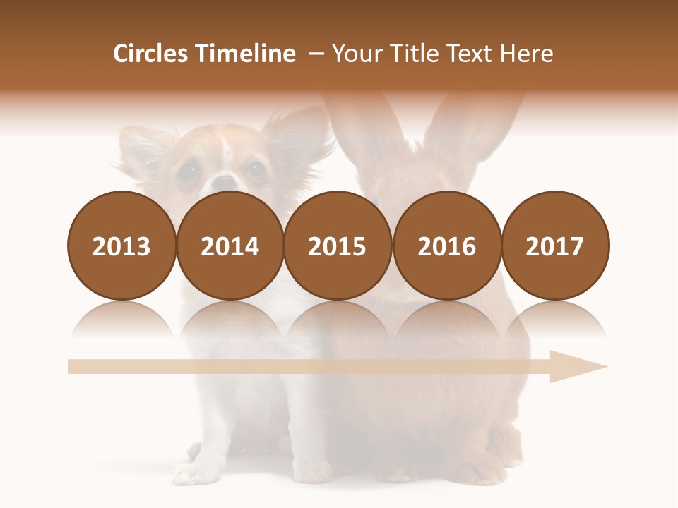 Dog Friendship Animal PowerPoint Template