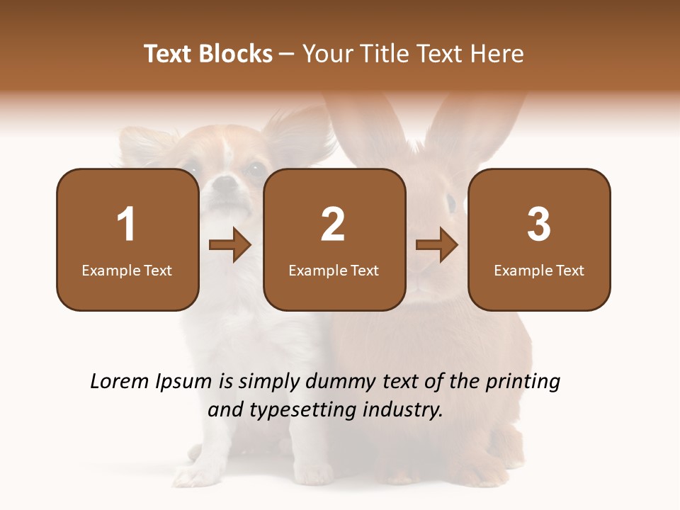 Dog Friendship Animal PowerPoint Template