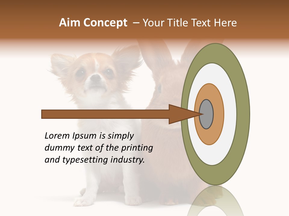 Dog Friendship Animal PowerPoint Template