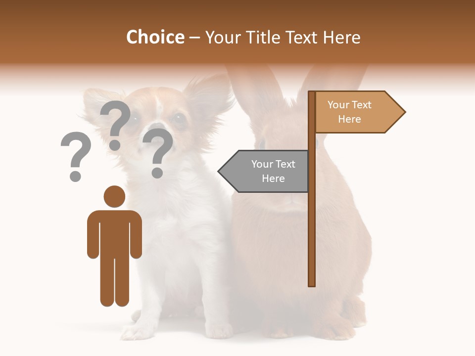 Dog Friendship Animal PowerPoint Template