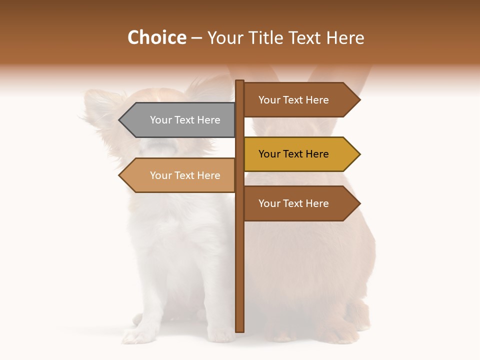 Dog Friendship Animal PowerPoint Template