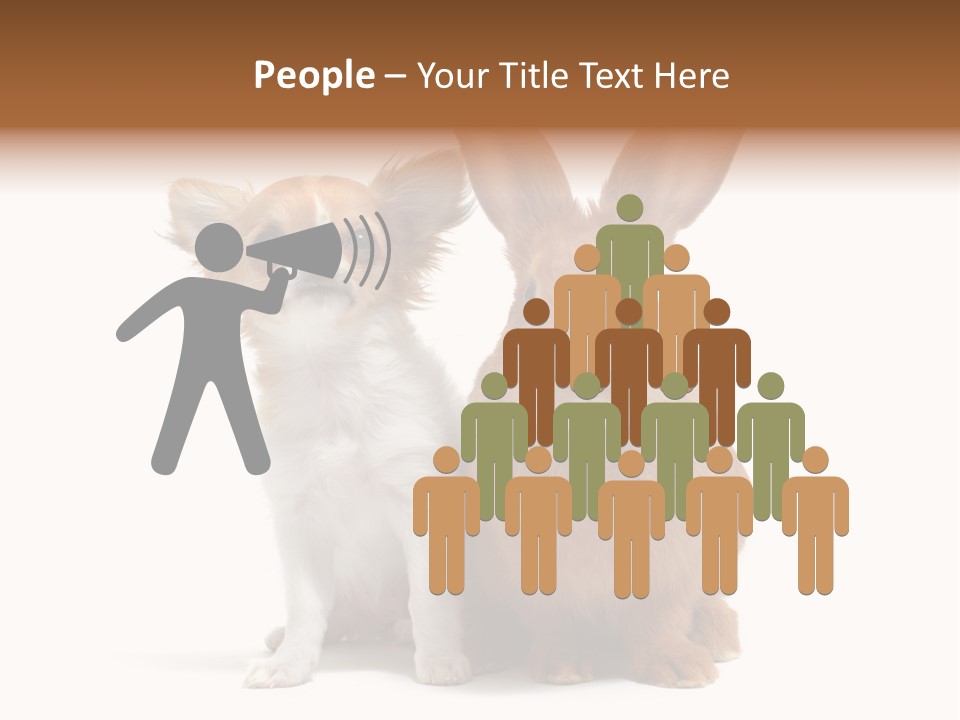Dog Friendship Animal PowerPoint Template