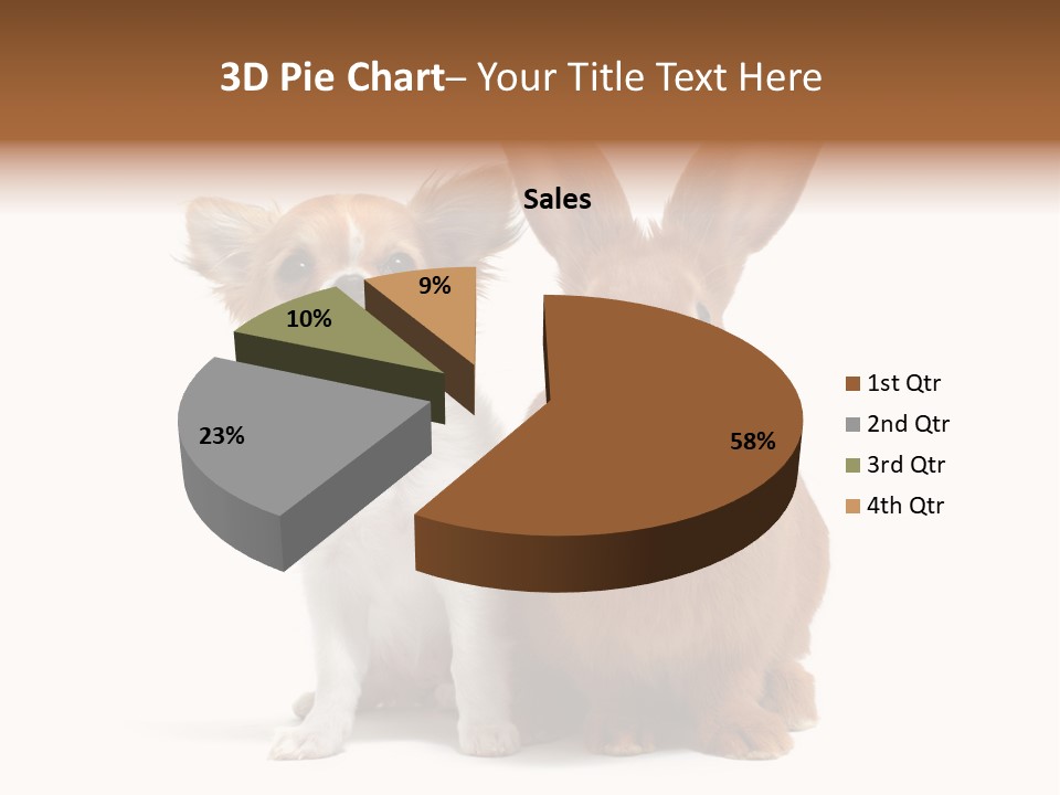 Dog Friendship Animal PowerPoint Template