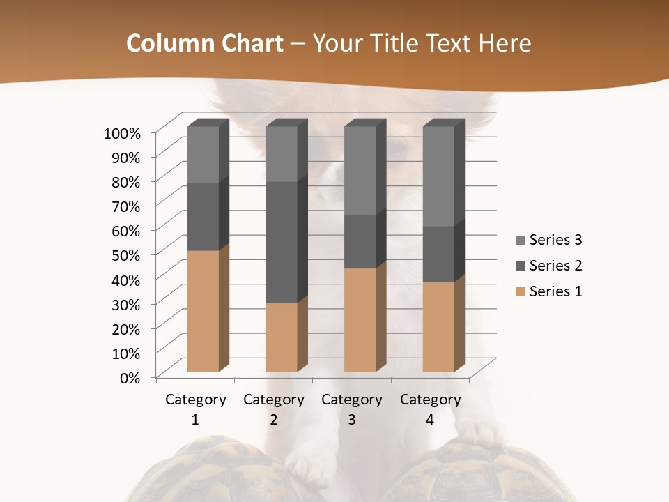 Two Reptile Brown PowerPoint Template